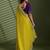 Lime beads stones silk chiffon party sarees