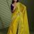Lime beads stones silk chiffon party sarees