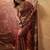 Purple floral woven design sarees with unstitched blouse piece