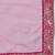 Pink embellished saree with matching blouse