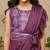 Purple girls ready to wear sarees