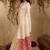 Off white ethnic motifs woven design saree with unstitched blouse