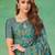 Grey printed saree with blouse grey piece