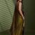 Gold beads stones silk satin party sarees