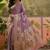 Lavender woven design banarasi sarees