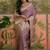 Lavender woven design banarasi sarees