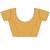 Yellow  chiffon designer saree