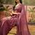 Pink embellished saree with blouse piece