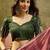 Pink embellished saree with blouse piece