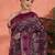 Pink ethnic motifs woven design zari saree