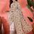 White embroidered saree with blouse piece