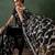 Black embroidered saree with blouse piece
