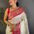 Off white woven design paithani sarees with blouse