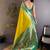 Lime woven design paithani sarees with blouse