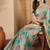Blue woven design zari saree