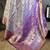 Blue woven design zari silk blend kanjeevaram saree