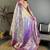 Blue woven design zari silk blend kanjeevaram saree