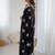 Black embellished  wear saree with matching blouse
