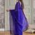 Blue embellished zari  cotton handloom khadi saree