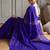 Blue embellished zari  cotton handloom khadi saree