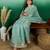 Blue ethnic motif zari woven kanjeevaram saree with blouse