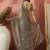 Beige embroidered saree with blouse piece