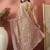 Pink embroidered saree with blouse piece