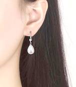 Pearl studded drop earring jewellery
