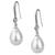 Pearl studded drop earring jewellery