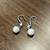 Pearl & crystal studded drop earrings wear jewelry