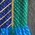 Multicolor leheriya embroidered dress