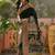 Black position printed zari weaving saree with contrast blouse piece