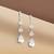 American diamond studded drop earrings jewellery