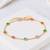 Multicolour tennis bracelet for women