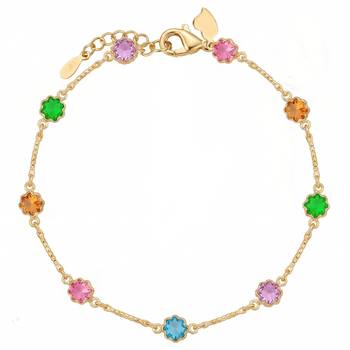 Multicolour tennis bracelet for women 3