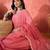 Pink embellished banarasi saree