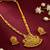 Long necklace earrings south maharani haar temple jewelry set for