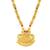 Long necklace earrings south maharani haar temple jewelry set for