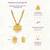 Long necklace earrings south maharani haar temple jewelry set for