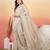 Silver embroidered saree with blouse