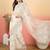 Off white embroidered saree with blouse