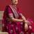 Pink ethnic motifs woven design zari saree with unstitched blouse