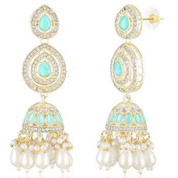 Necklace earrings & maangtikka set ethnic jewelry for women 3