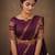 South Indian Style Semi-Stitched Half Saree with Blouse and Dupatta