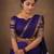 South Indian Style Semi-Stitched Half Saree with Blouse and Dupatta