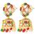 Multicolor jhumki earrings ethnic jewelry for women
