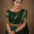 South Indian Style Semi-Stitched Half Saree with Blouse and Dupatta