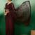 Burgundy embroidered  sarees
