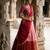 South Indian Style Semi-Stitched Half Saree with Blouse and Dupatta