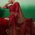 Maroon embroidered saree with blouse piece